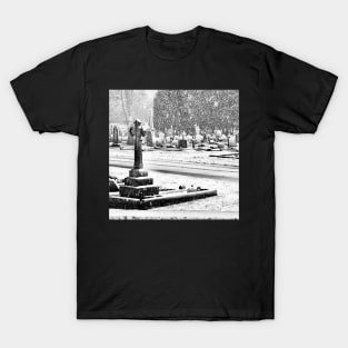 Snowy graveyard T-Shirt